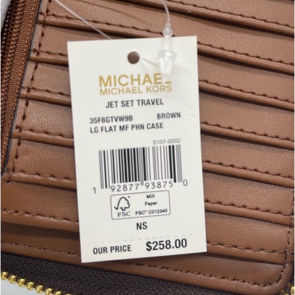 Michael Kors Large Flat Multifunctional Phone Case Wallet - Picture 6 of 6